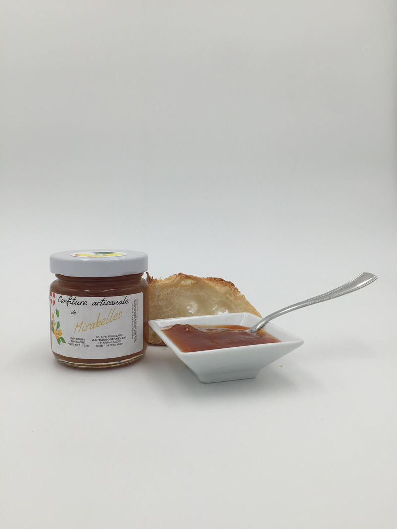 Confiture artisanale de mirabelles