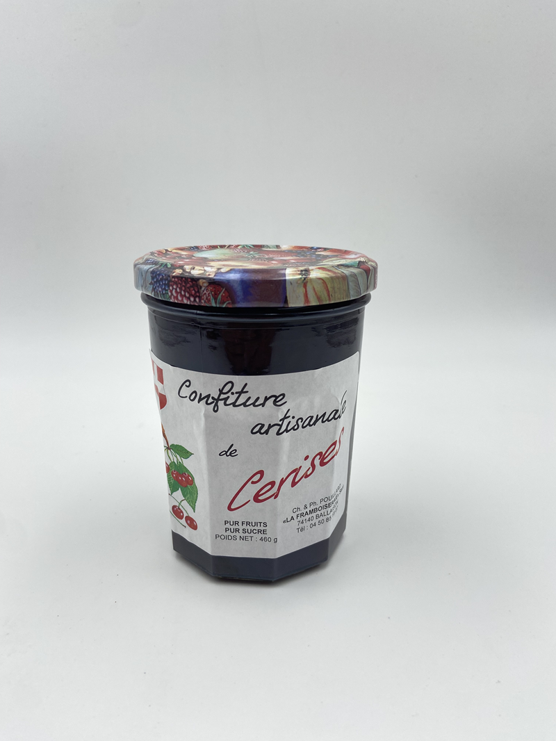 Confiture artisanale de Cerises (460g) - Photo 1