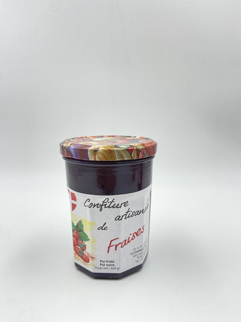 Confiture artisanale de fraises