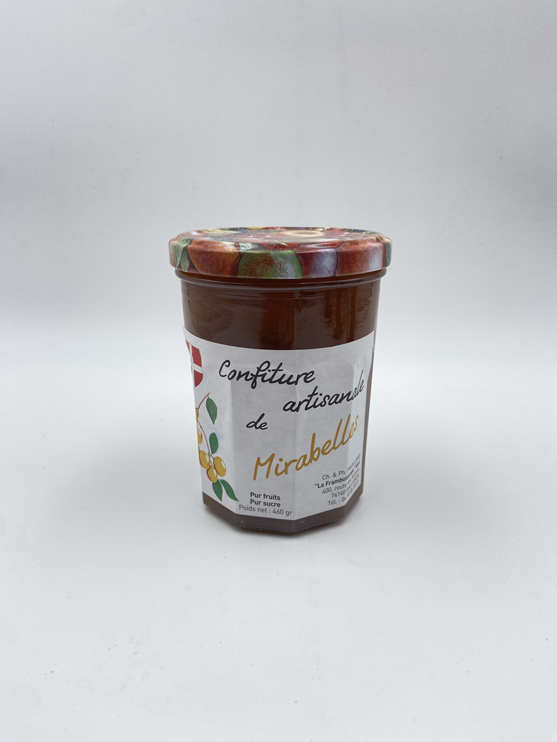 Confiture artisanale de Mirabelles (460g) - Photo 1