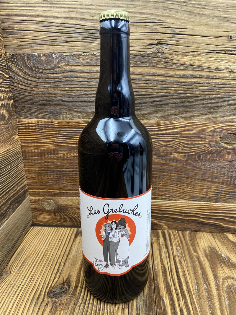 Bière Rousse Les Greluches (75cl) - Photo 1