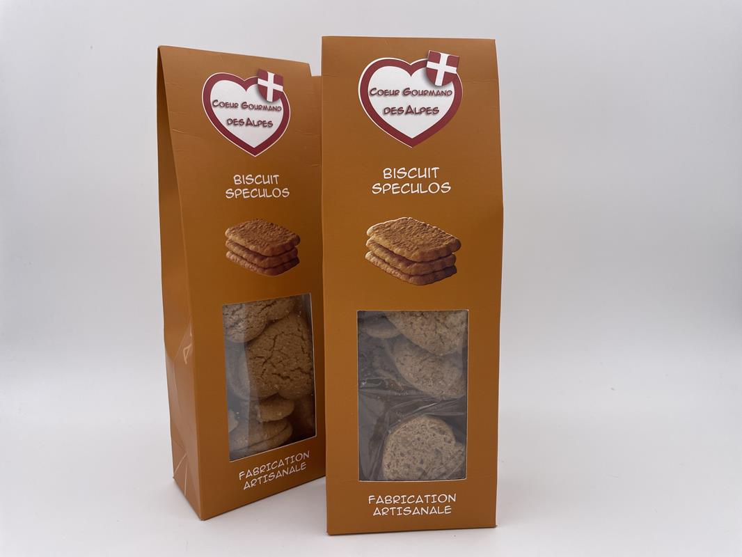 Biscuits sucr&#233;s Speculos &quot;Coeur Gourmand&quot;